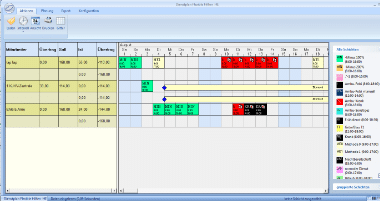 Jugendhilfe Software Dienstplan